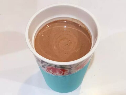 カフェ気分♪レンジでまったりカフェモカ